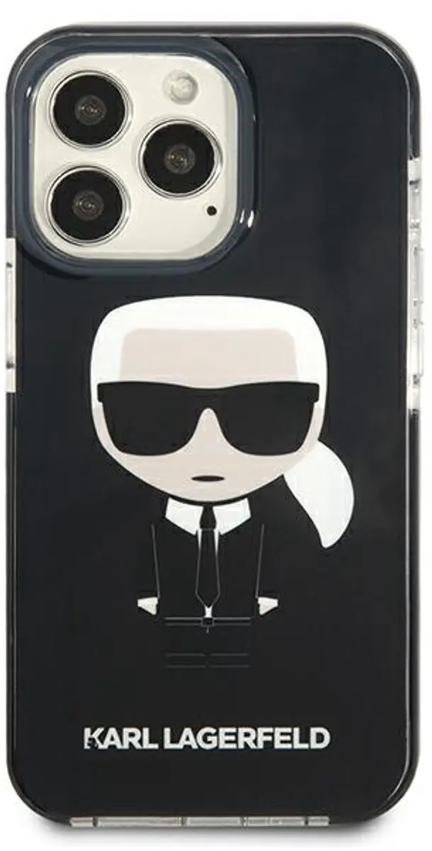Karl Lagerfeld iPhone 13 Hoesje - Zwart