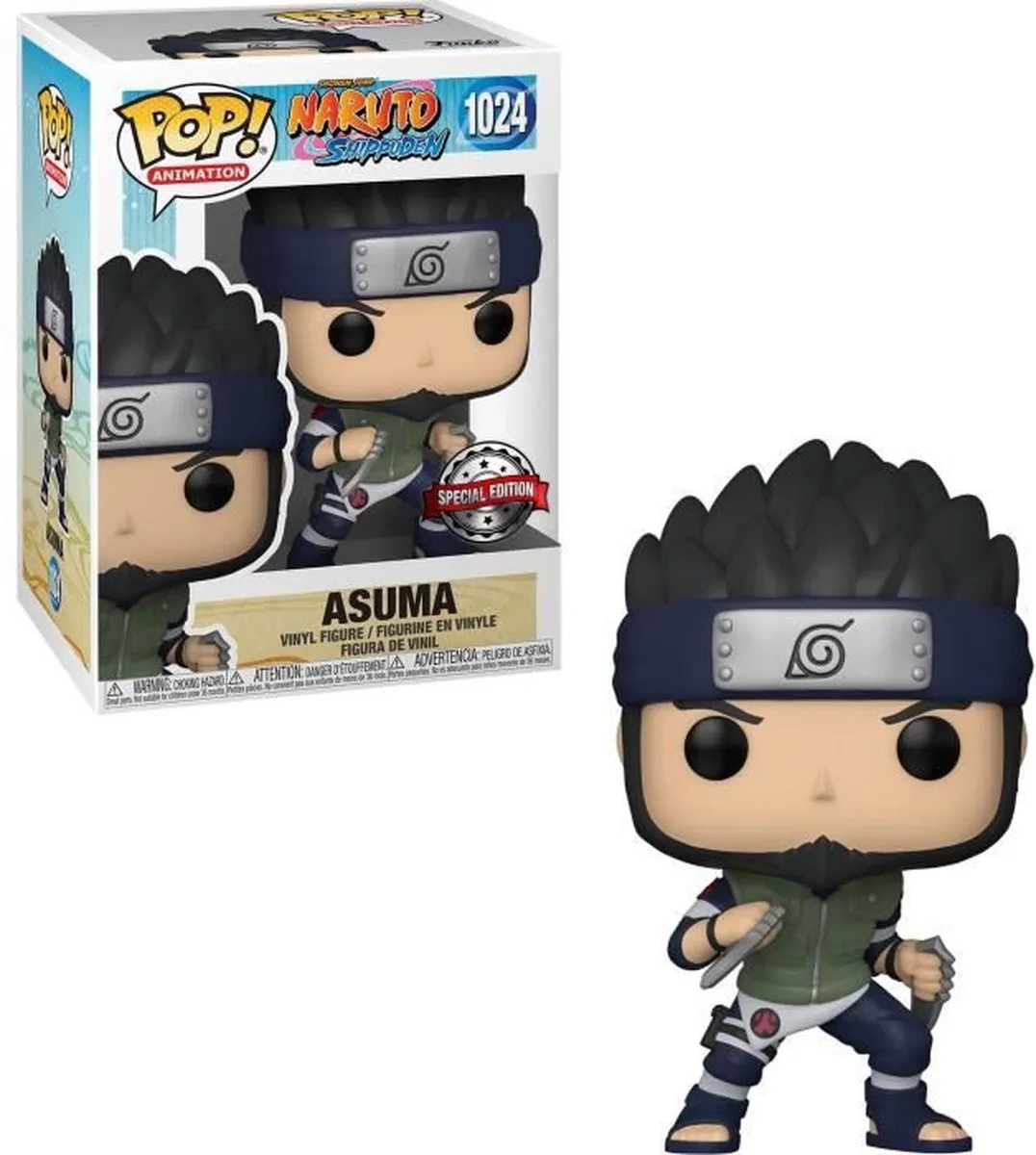 Funko Naruto Pop! Asuma - 9cm - Multi