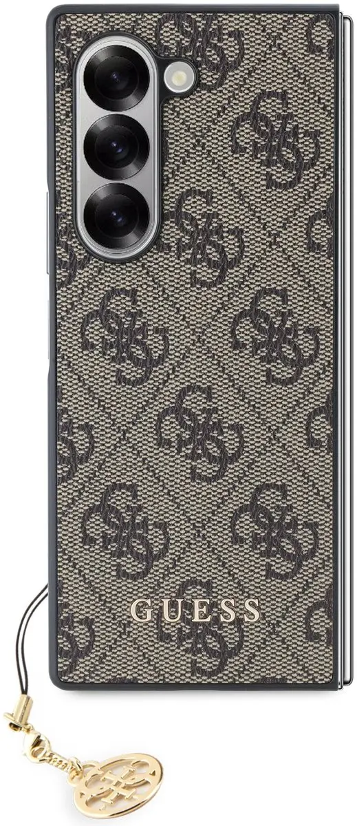 Guess Charm Hoesje Samsung Galaxy Z Flip 6 - Bruin - MPN 12091