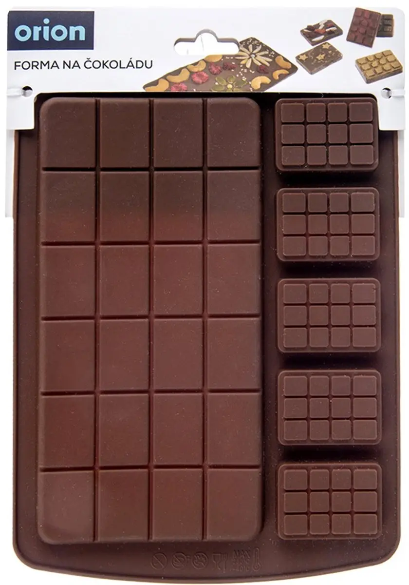 Orion Silicone Chocoladevorm 18,5x13,5cm - Chocoladereep