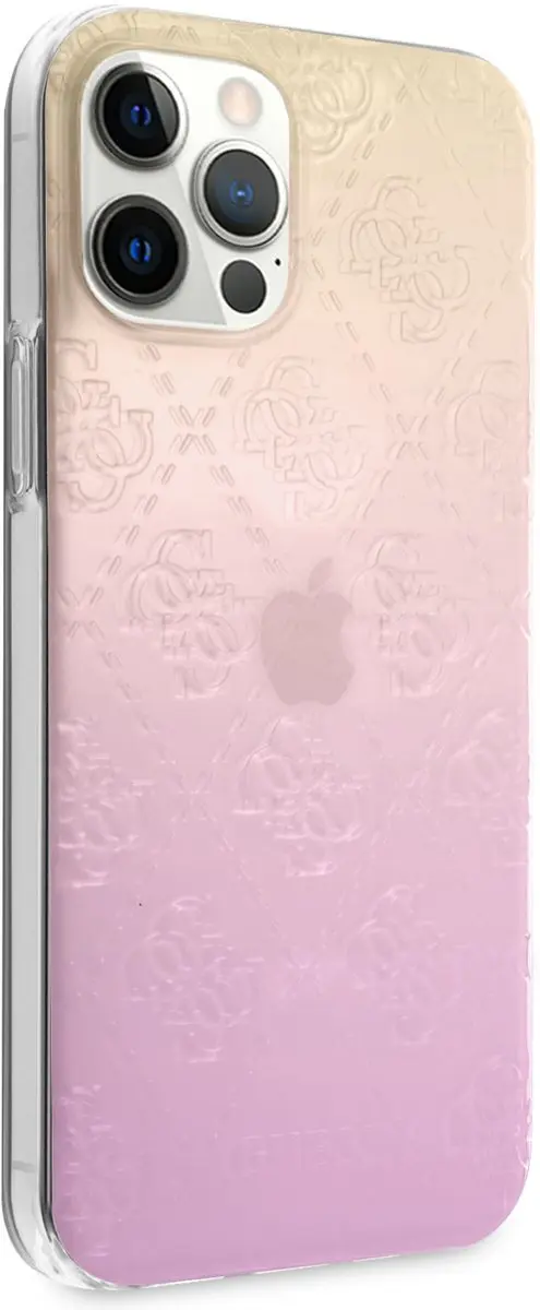 Guess iPhone 12 Pro Max Hoesje S212-4 - Roze Gradient - afbeelding 6 van 6