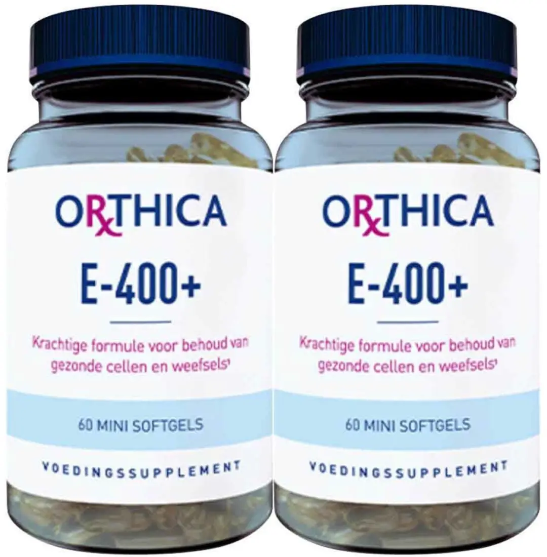 Orthica E-400+ Softgels - 120 Stuks