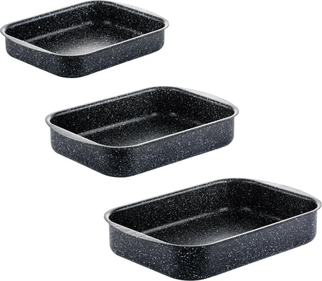 Westinghouse Ovenschaal Black Marble 3-delig