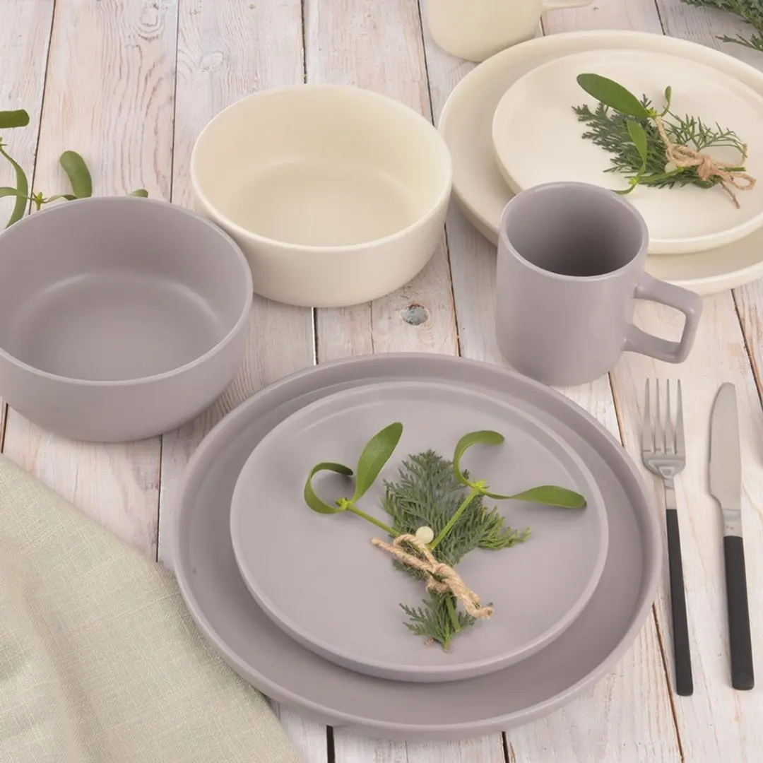 Orion Keramiek Dinerbord Grijs 26,5 cm
