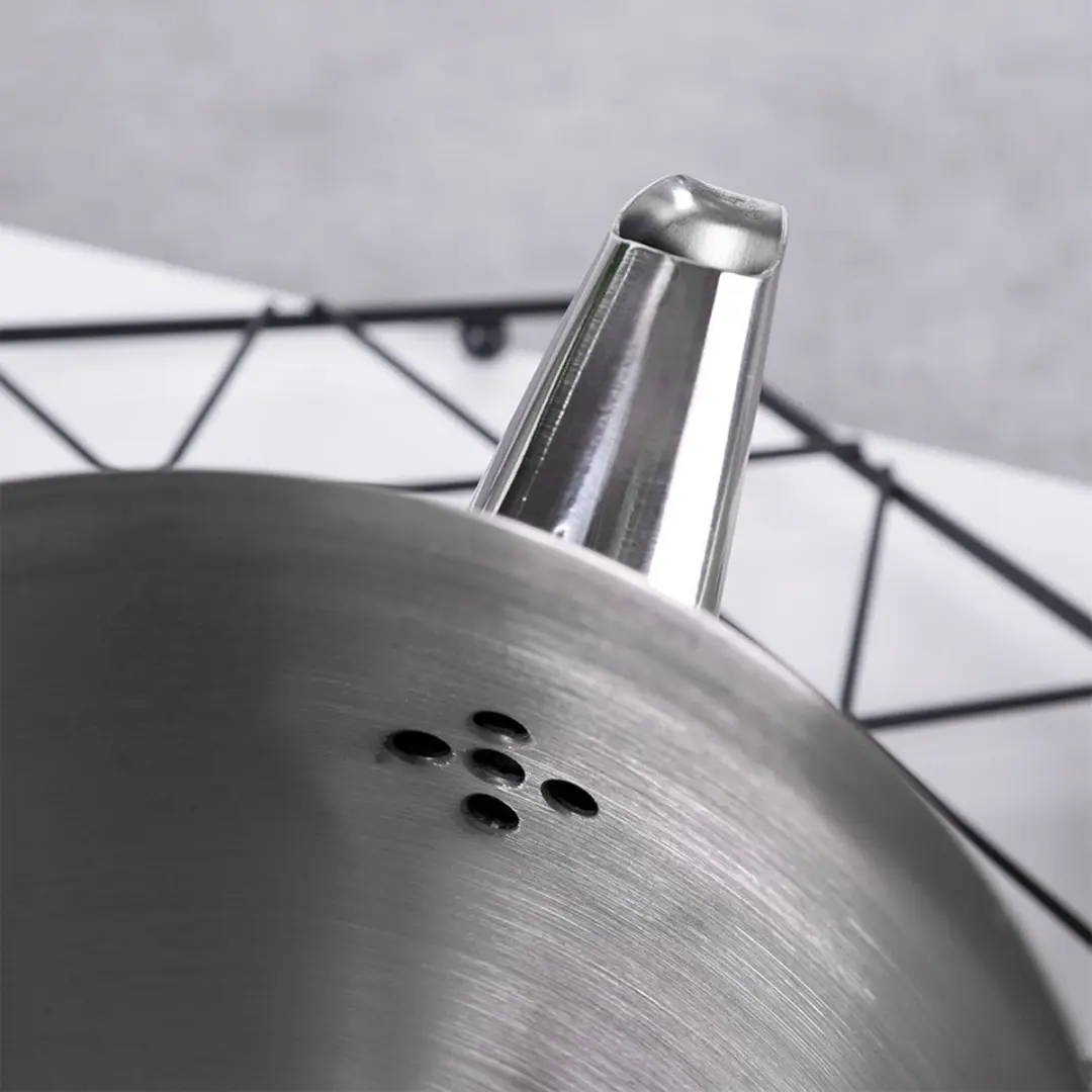 Orion Anett Stalen Theepot 1,2L - Zilver
