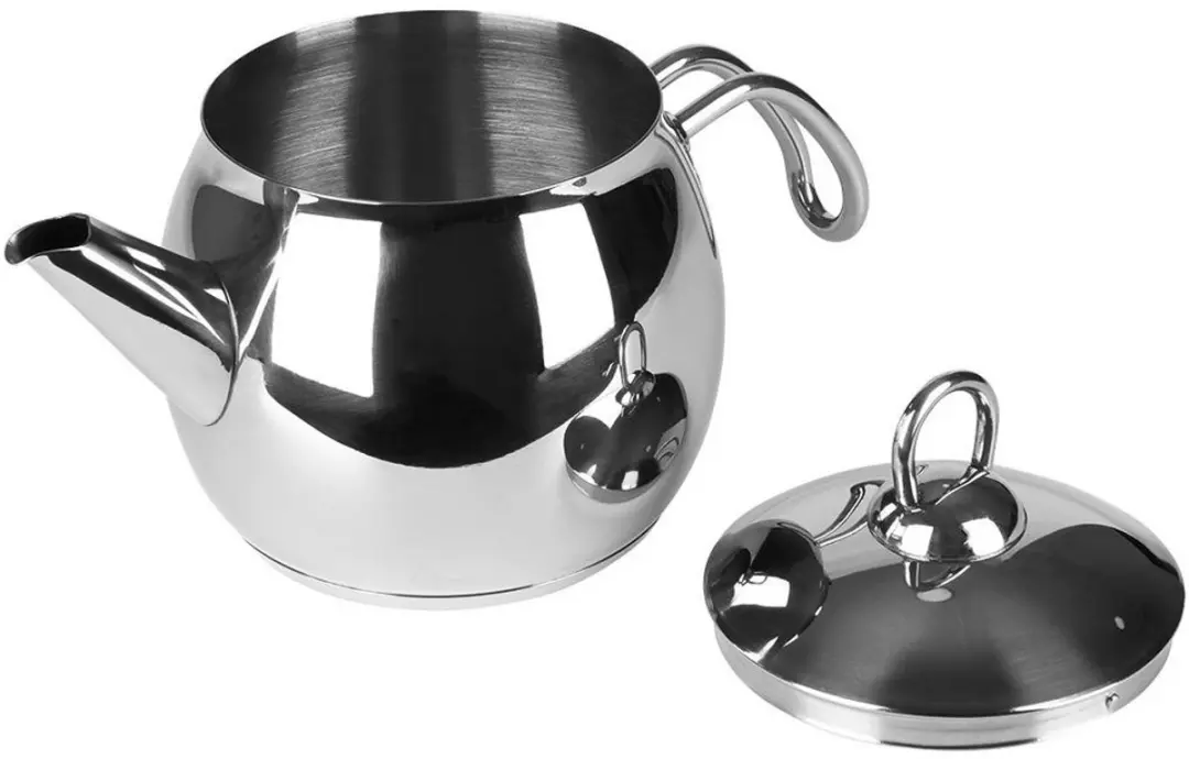 Orion Anett Stalen Theepot 1,2L - Zilver