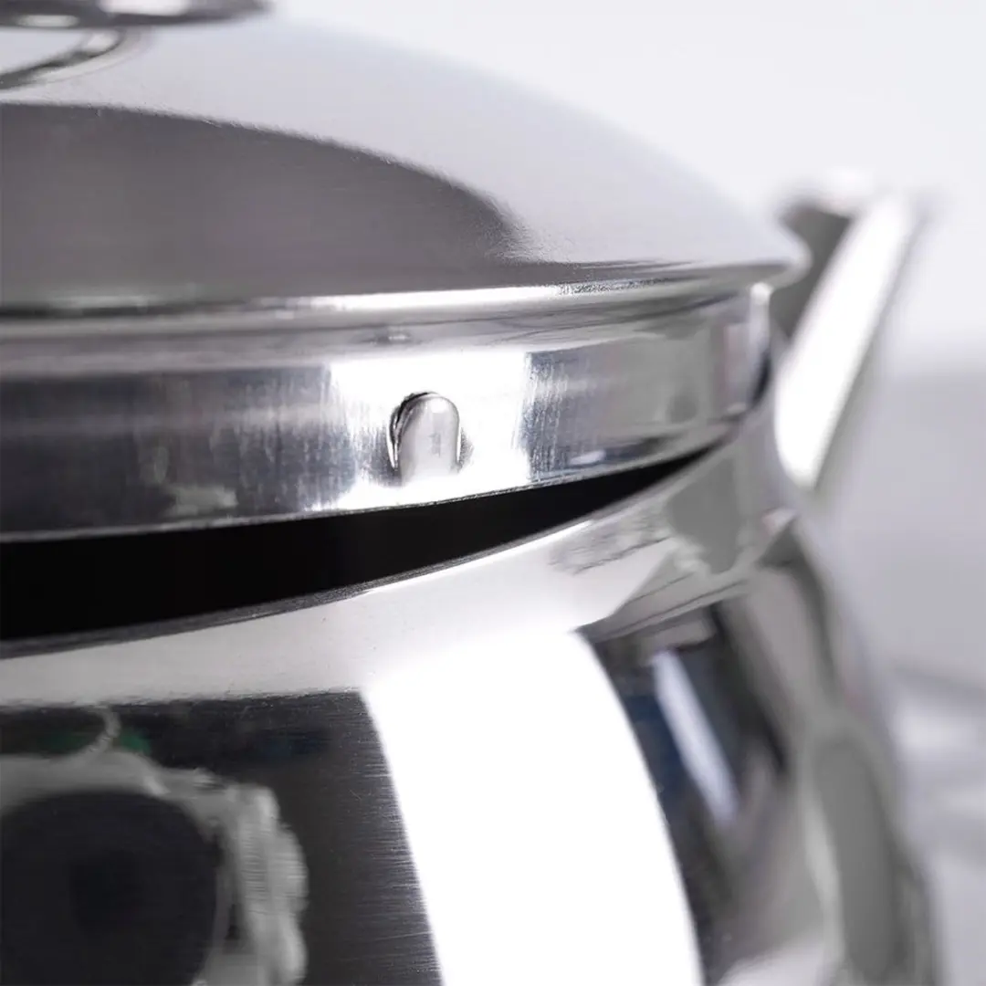 Orion Anett Stalen Theepot 1,2L - Zilver