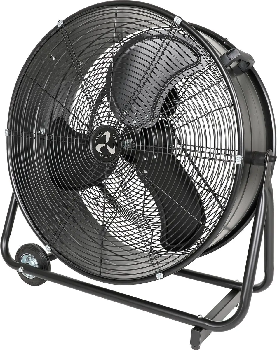 Casafan DF600 Eco Vloerventilator 123W - 60cm - Zwart