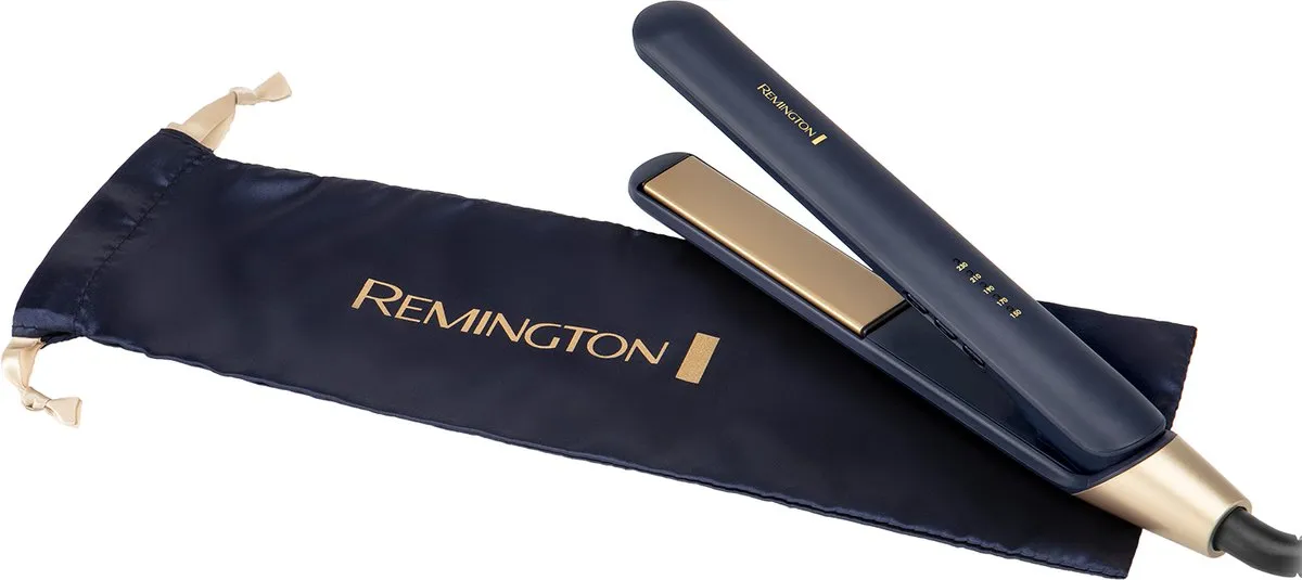 Remington Sapphire Luxe Stijltang S5805 - Blauw/Champagne
