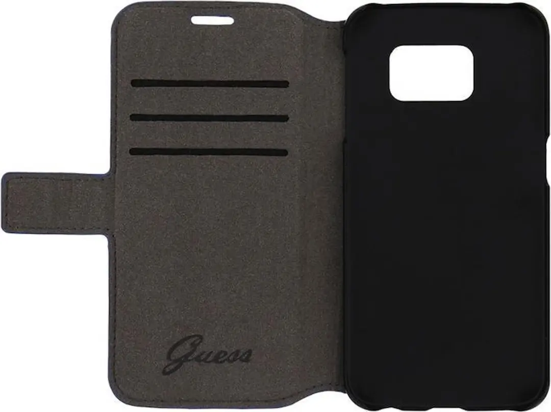 GUESS G-Cube Folio Book Case Samsung Galaxy S6 Edge - Blauw - afbeelding 3 van 3