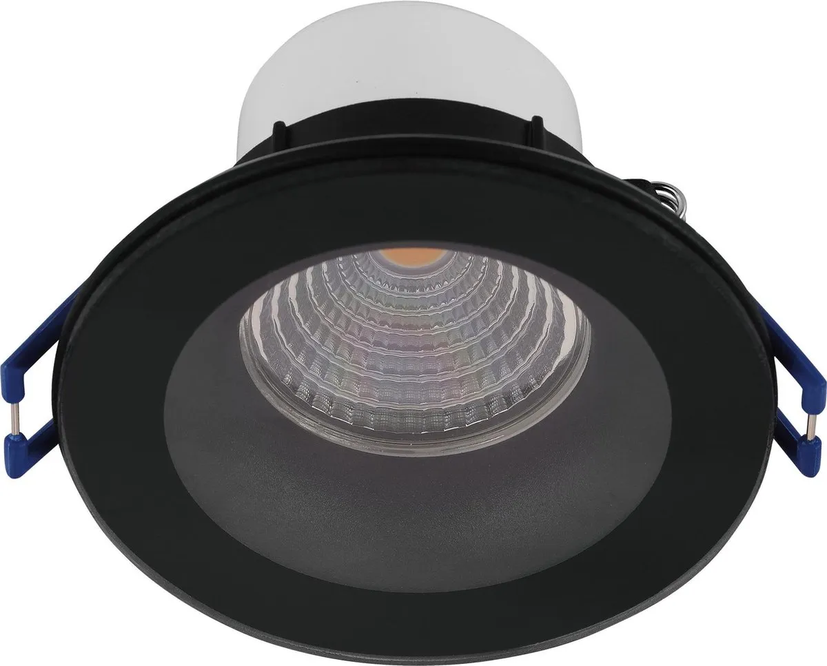 Eglo Salabate Inbouwarmatuur LED Ø8,8cm - Zwart - Dimbaar