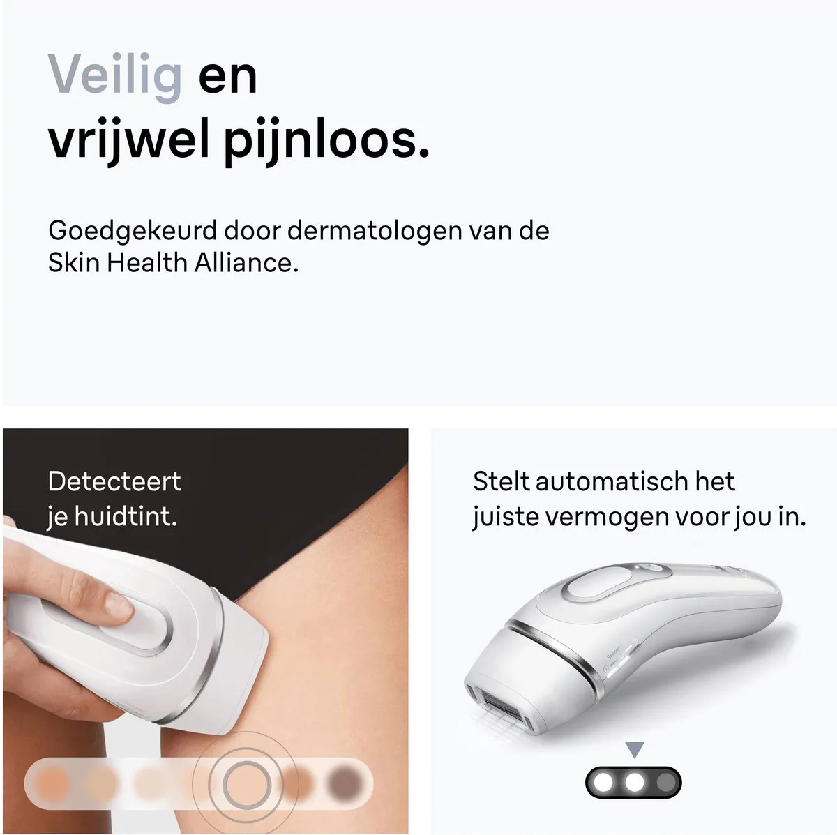 Braun IPL Silk-expert Pro 3 PL3230 Ontharingsapparaat - 300.000 Flitsen - Wit