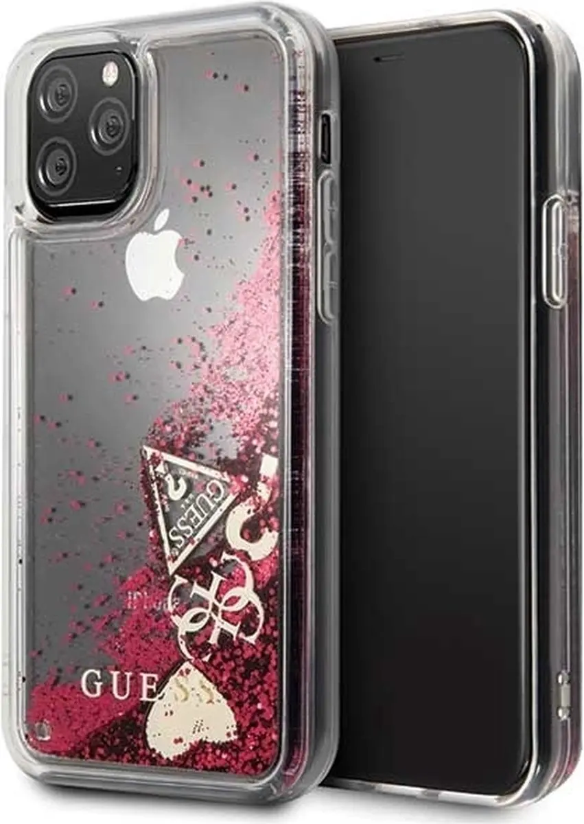 GUESS iPhone 11 Pro Backcase - Glitter Roze - S212-2