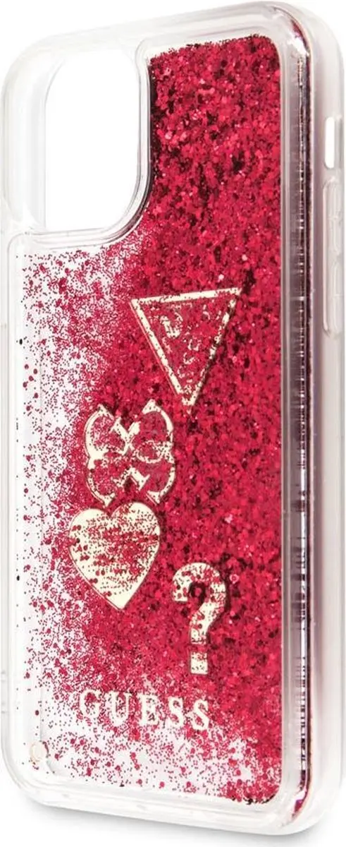 GUESS iPhone 11 Pro Backcase - Glitter Roze - S212-2