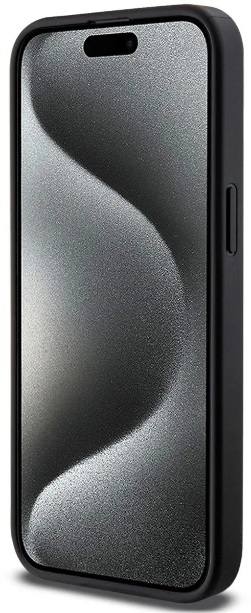 GUESS iPhone 15 Pro Max Telefoonhoesje - MagSafe - Zwart