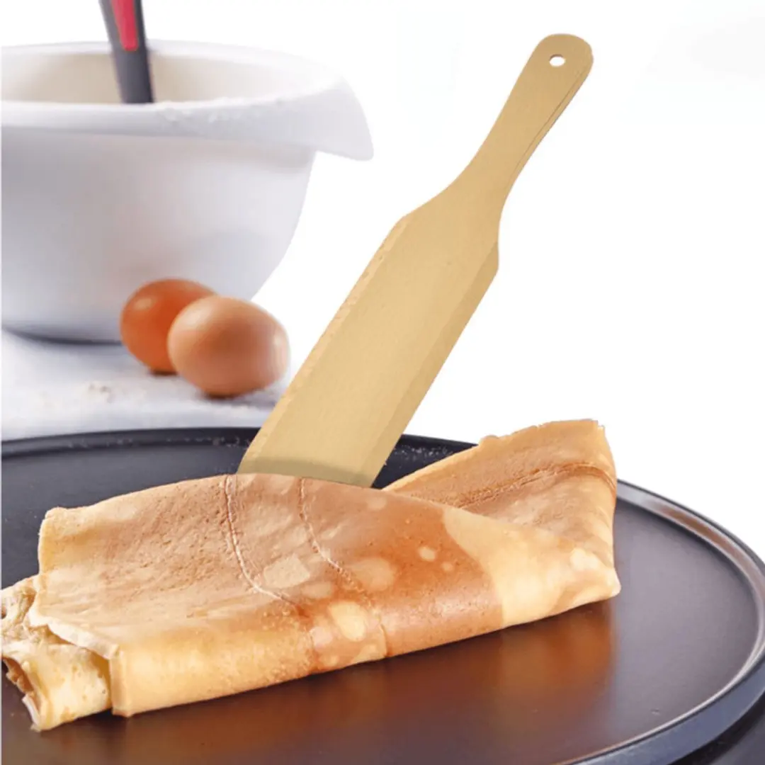Westmark Woody Crêpespatel & Beslagspreider - 2 Stuks