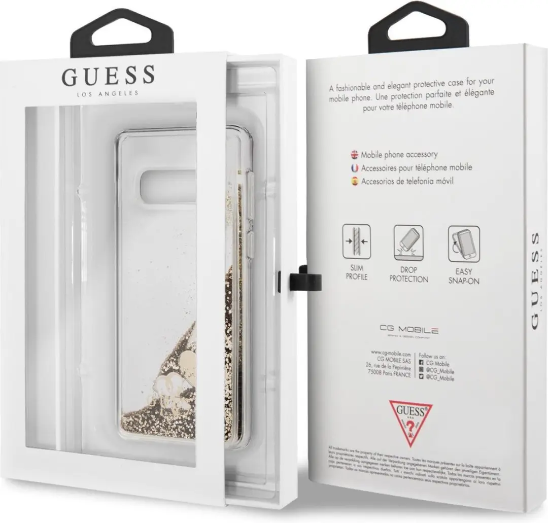 Guess Backcase Samsung Galaxy S10e - Transparant - S212-5
