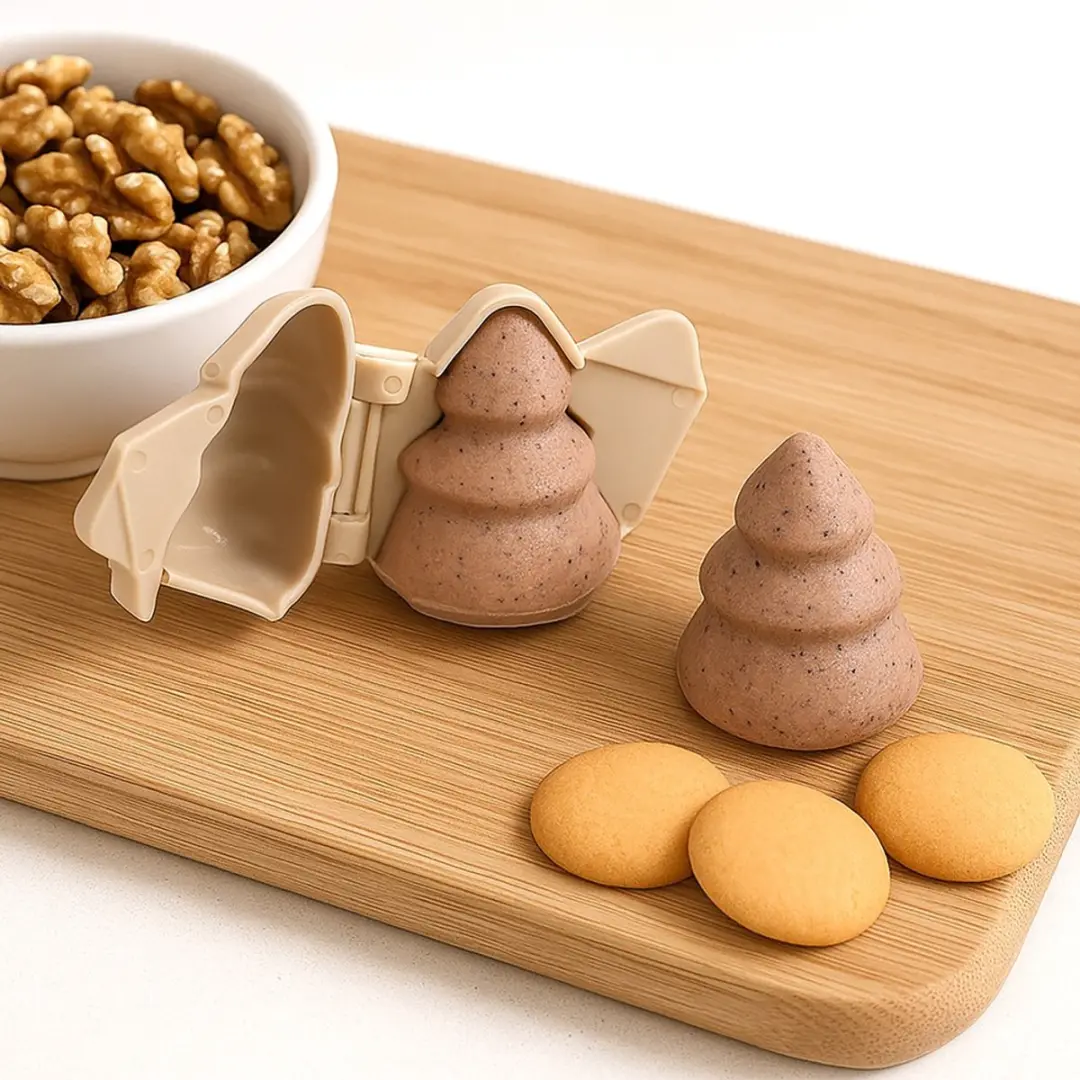 Orion Bijenkorf Koekjesvorm - 3,5x4cm - Beige