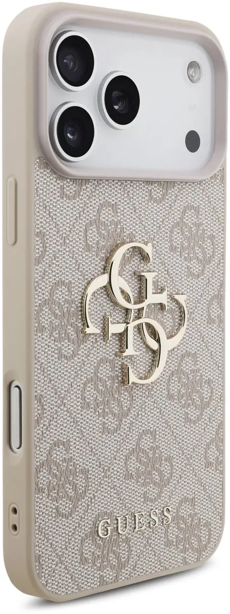 GUESS Back Cover iPhone 17 Pro Max - Roze - GUHCP17X4GMGPI