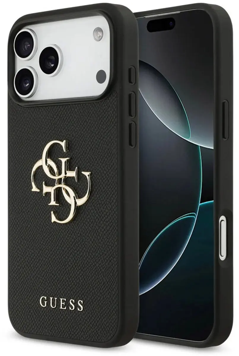 GUESS Back Cover iPhone 17 Pro GUHCP17LPGT4MBK