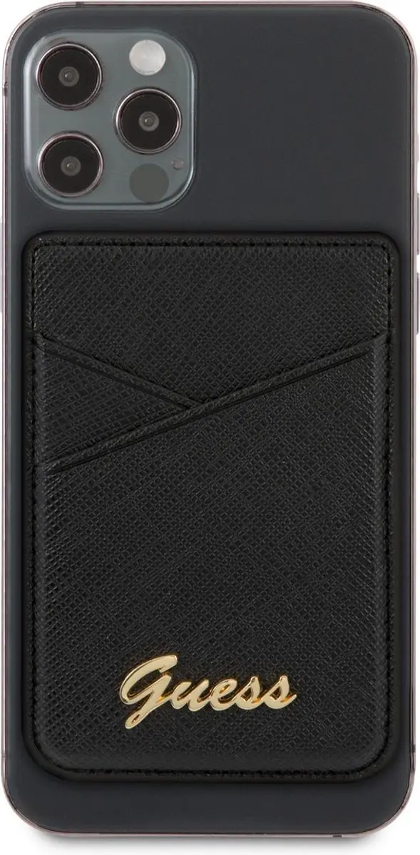 Guess Magnetische Kaarthouder 7427 - Zwart