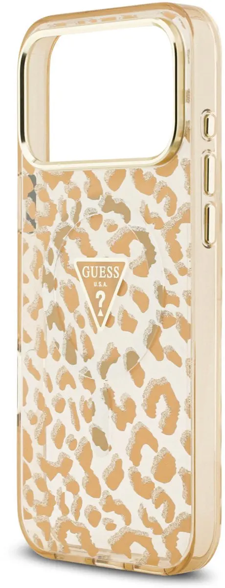 GUESS Back Cover Case iPhone 17 Pro - Bruin MagSafe