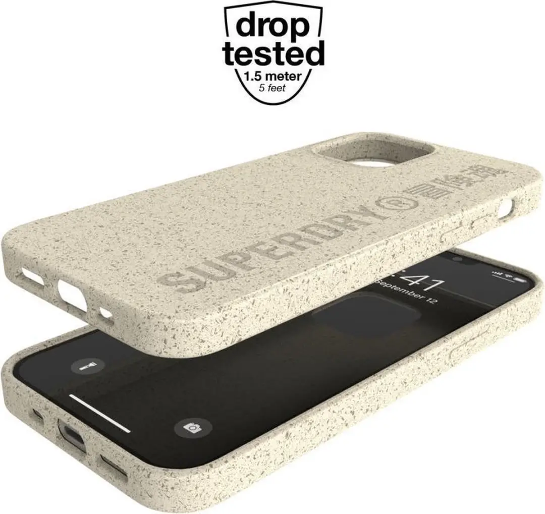 Superdry iPhone 12 Hoesje - Biodegradable Wit - afbeelding 6 van 6