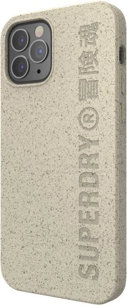 Superdry iPhone 12 Hoesje - Biodegradable Wit