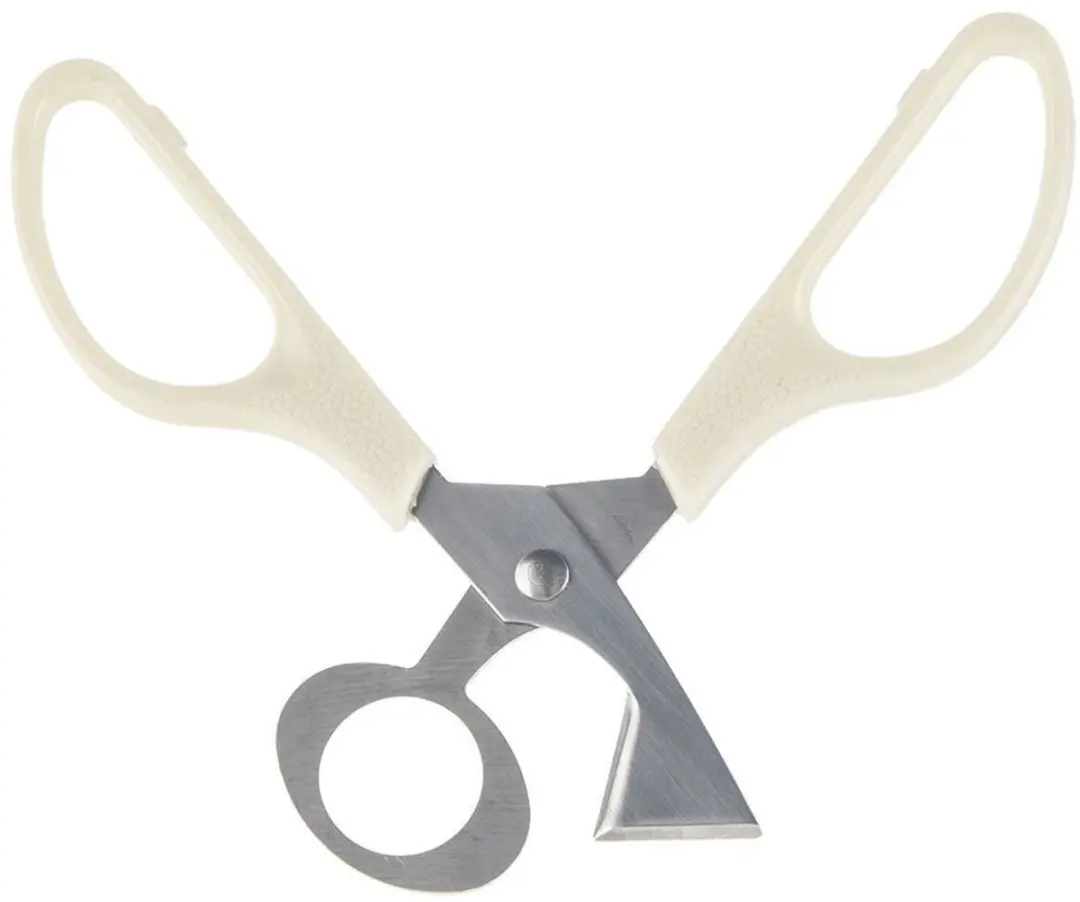 Orion Roestvrijstalen Eierknipper 14,5cm - Zwart/Crème - afbeelding 4 van 6