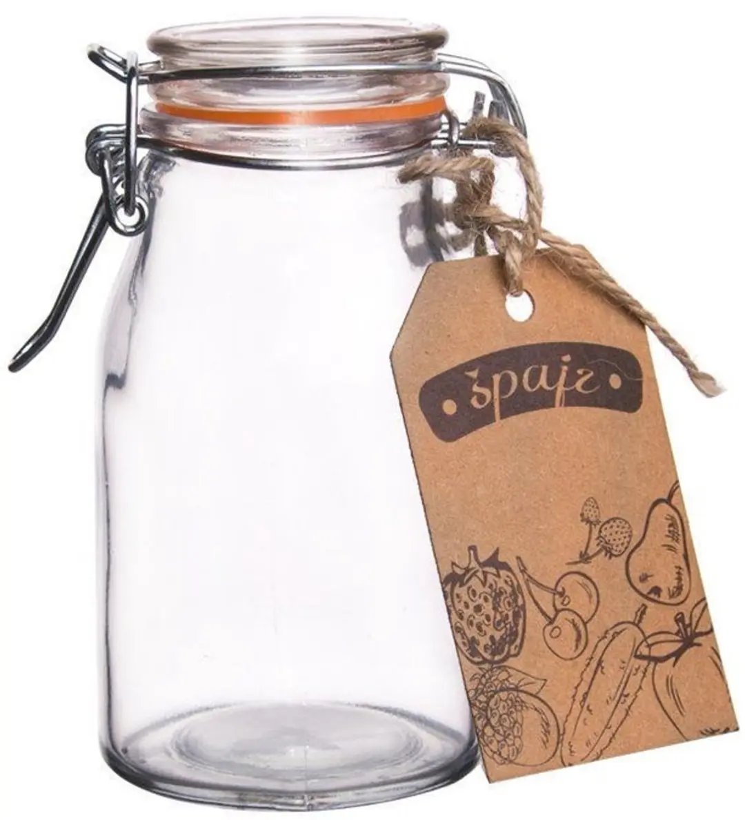 Orion Słoik Voorraadpot 200ml - Dik Glas - Luchtdichte Sluiting