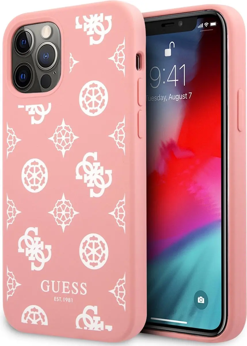 Guess Silicone Backcase iPhone 12 Pro