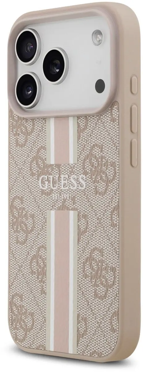 GUESS Hoesje iPhone 17 Pro - Roze - MPN 3666339491468