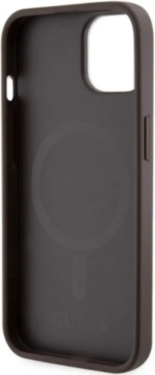 GUESS G-Cube Back Case - iPhone 14 Plus - Bruin