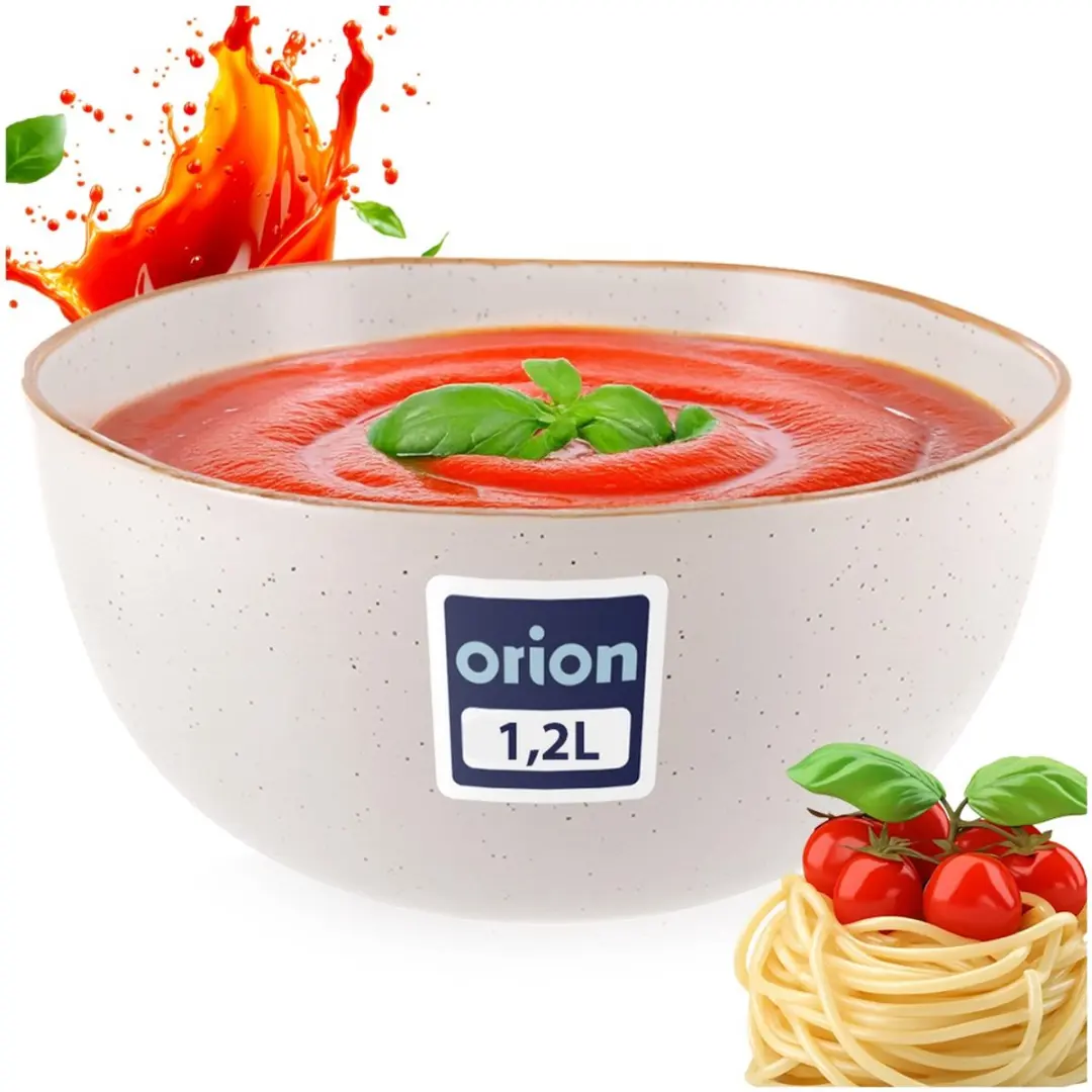 Orion Keramiek Fruitschaal 18cm - 1,2L - Beige