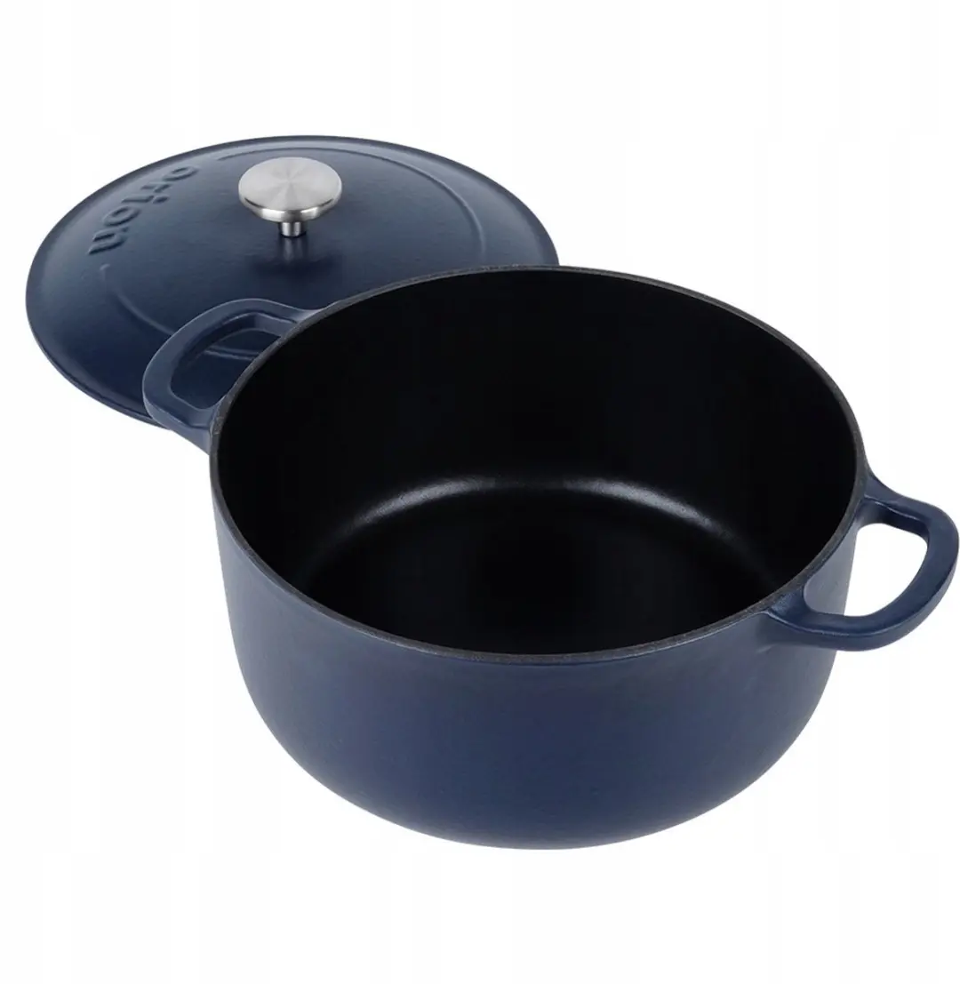 Orion Gietijzeren Braadpan 26cm - 5.2L - Donkerblauw