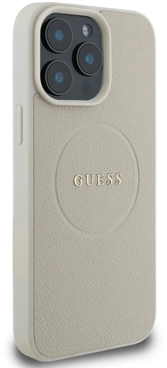 GUESS Telefoonhoesje iPhone 15 Pro Max - Beige - 3666339294663