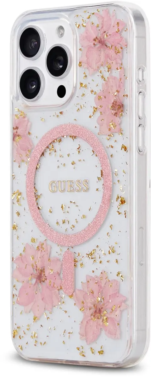 GUESS Telefoonhoesje iPhone 15 Pro Max - Roze