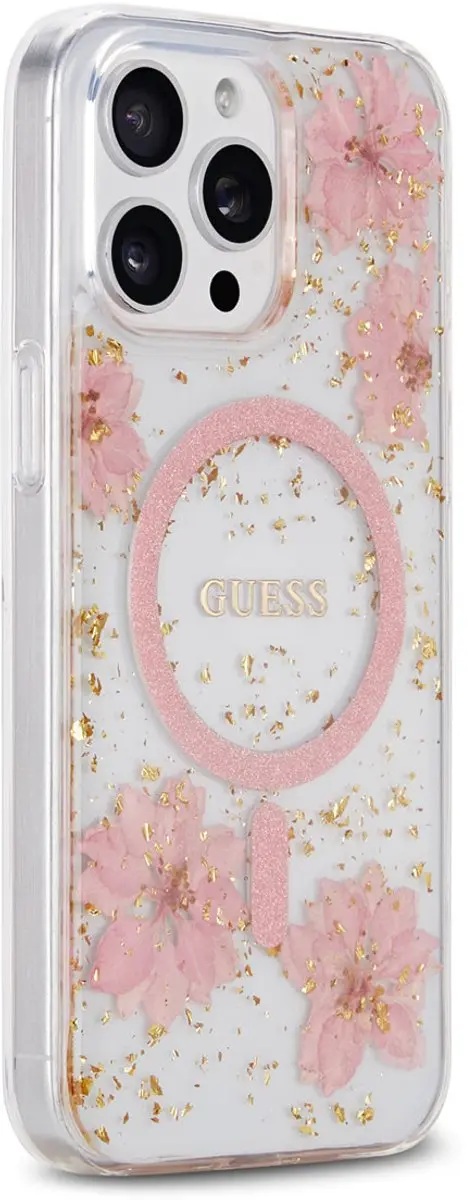 GUESS Telefoonhoesje iPhone 15 Pro Max - Roze
