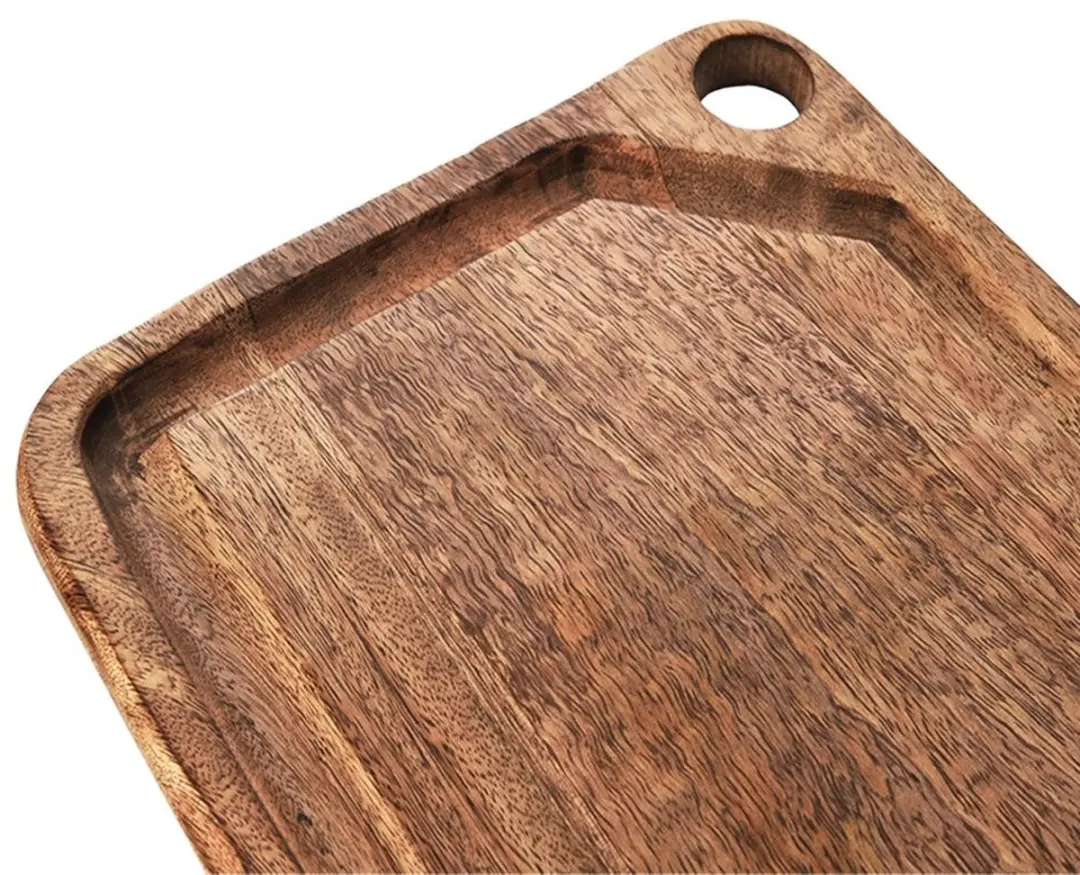 Orion Mangohouten Snijplank 39,5x23cm - Natuurlijk