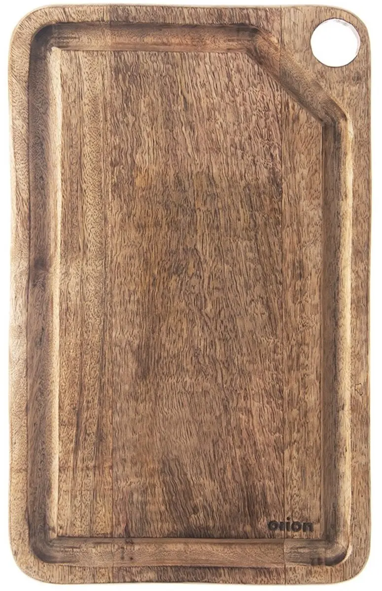 Orion Mangohouten Snijplank 39,5x23cm - Natuurlijk