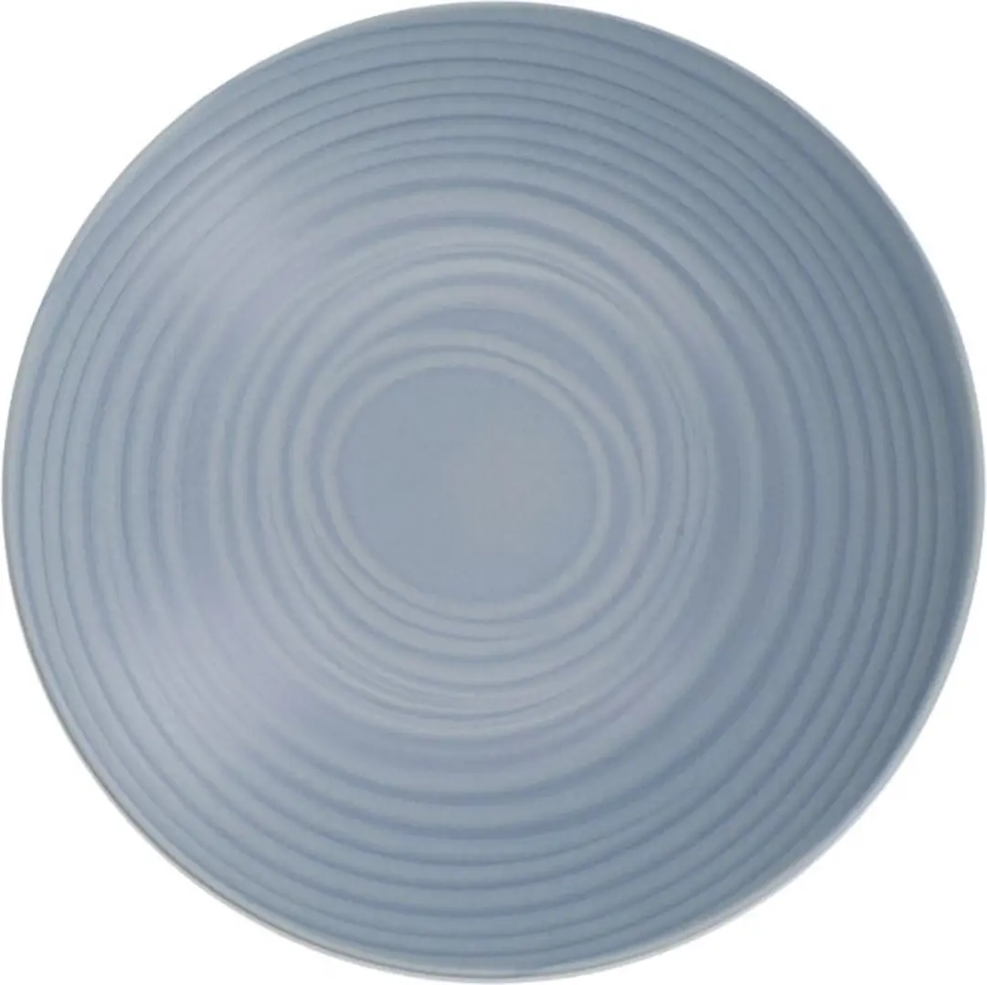 KitchenCraft Pastaschalen Set 4 Stuks - 22cm - Blauw/Crème