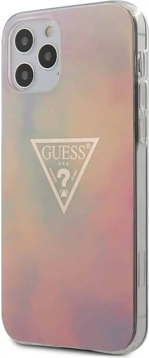 GUESS Gold Triangle Back Case