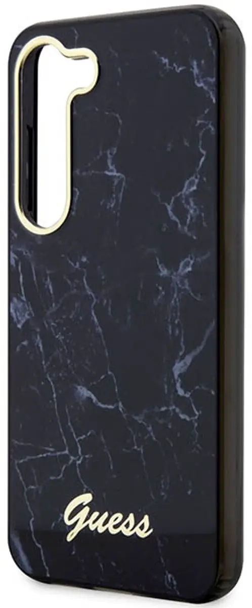 GUESS Samsung Galaxy S23 Hoesje - Marmer Zwart - MPN 3666339117375 - afbeelding 6 van 6