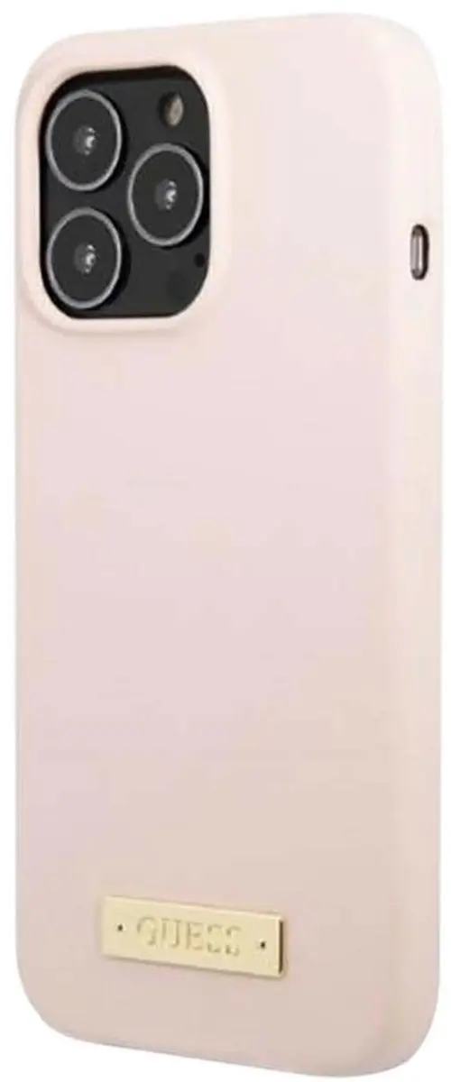 GUESS Hoesje iPhone 13 Pro Max MagSafe Roze - GUHMP13XSPLP - afbeelding 6 van 6
