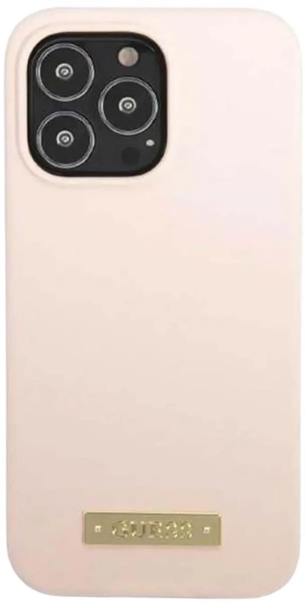 GUESS Hoesje iPhone 13 Pro Max MagSafe Roze