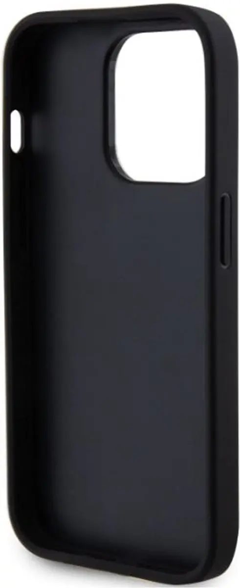 GUESS Perforated Back Case GUHCP15LPSP4LGK - iPhone 15 Pro - Zwart