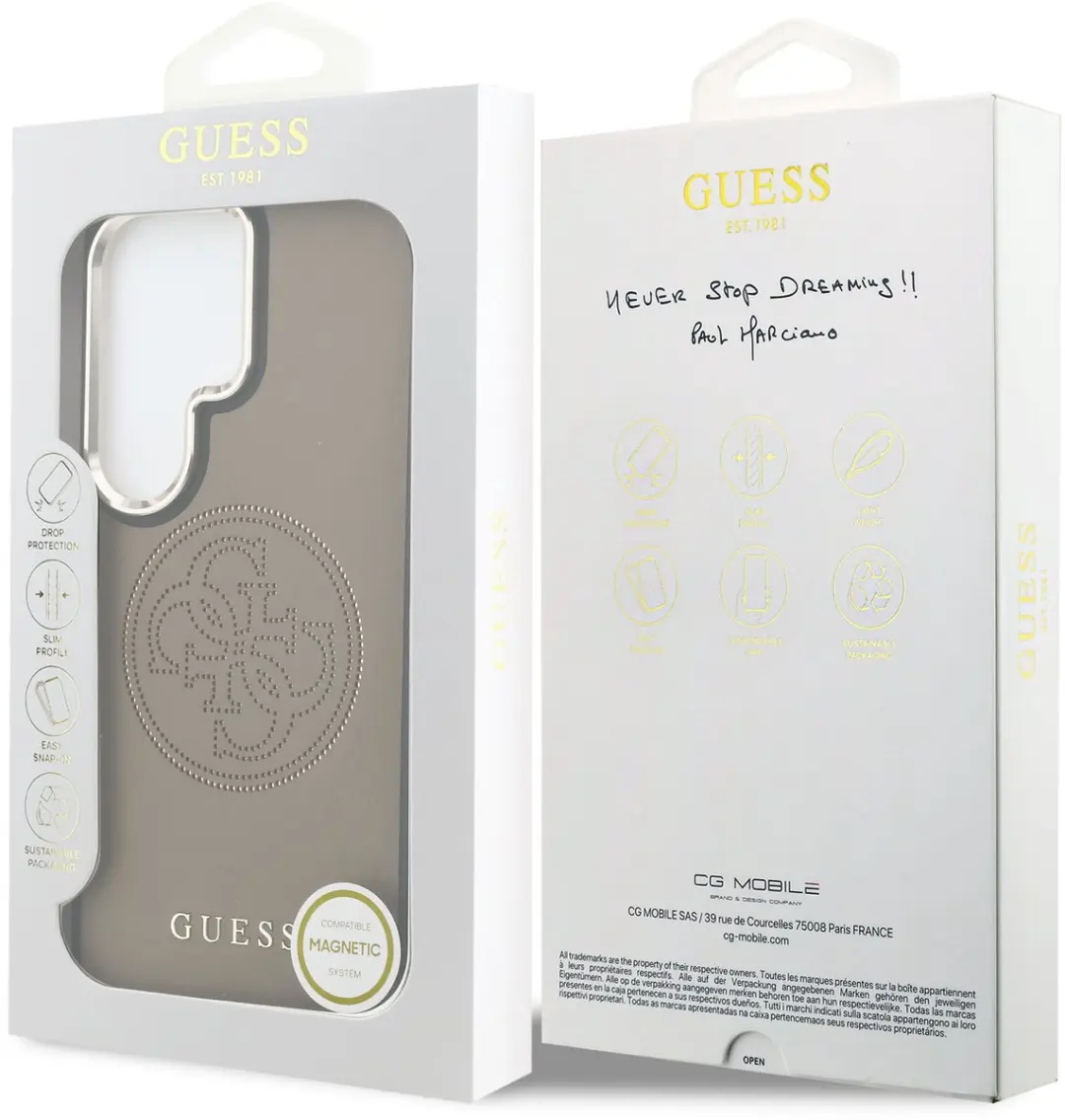GUESS Telefoonhoesje Galaxy S26 Ultra - MagSafe 14735 - Bruin