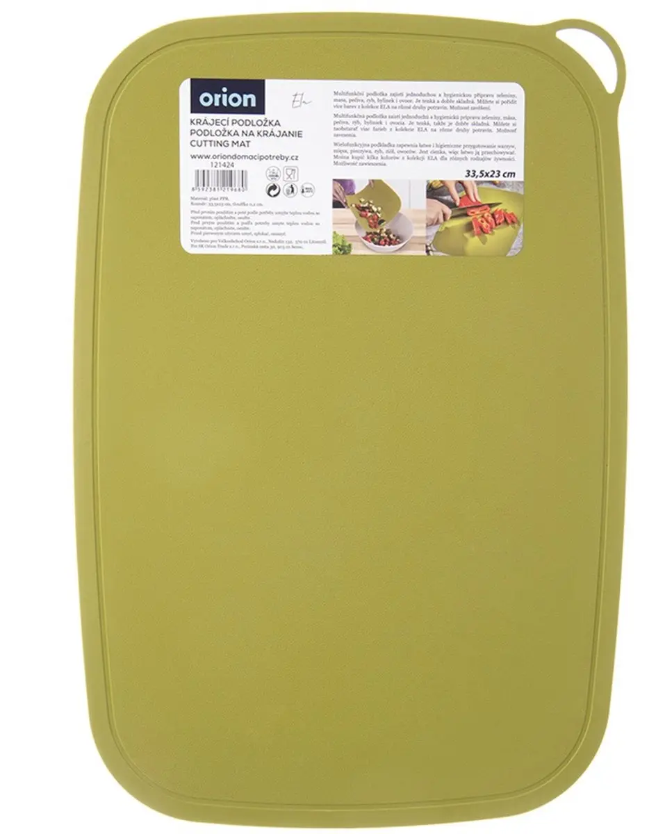 Orion ELA Serie Flexibele Snijplank 33,5x23cm - Groen