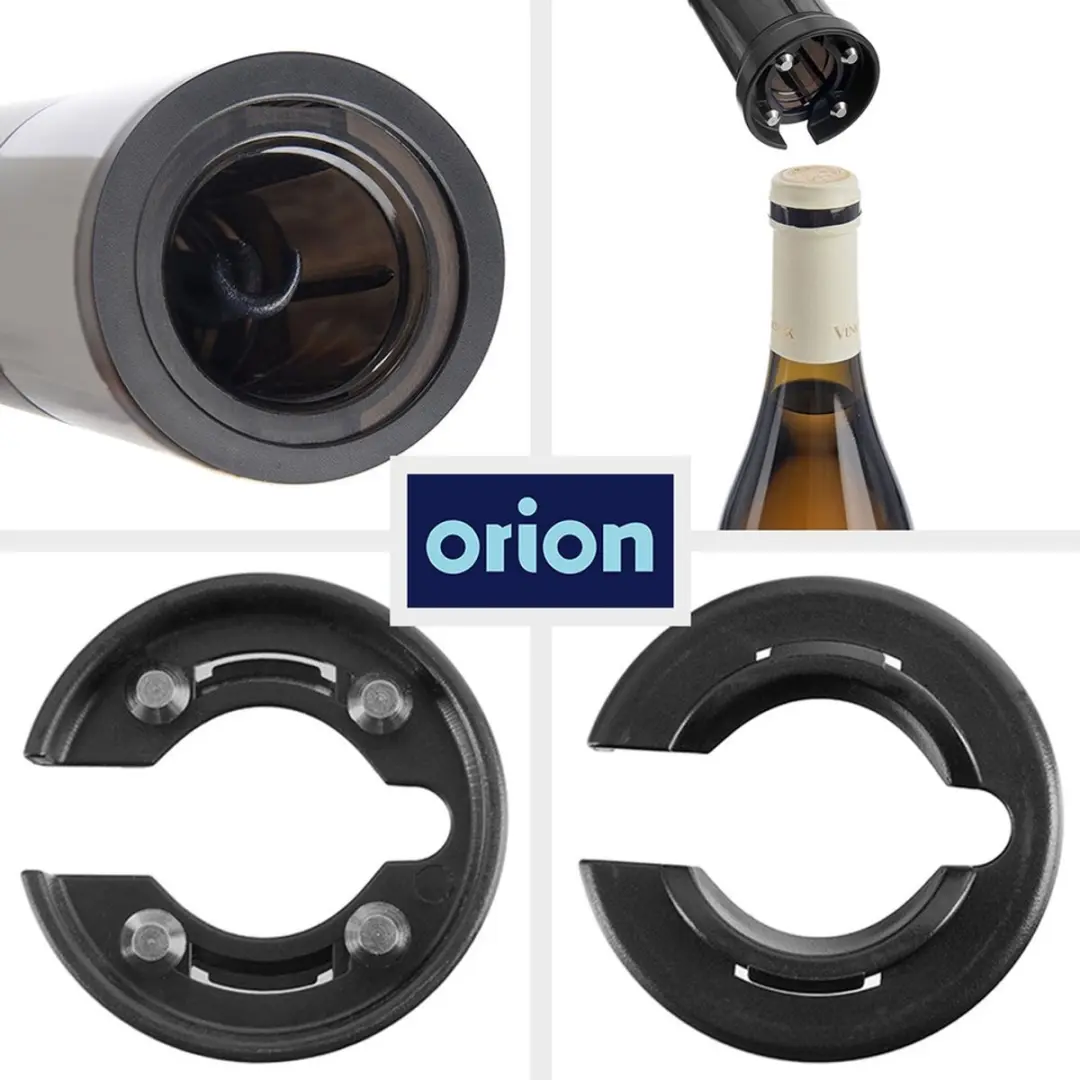 Orion Elektrische Wijnopener - USB-C - Foliesnijder - Zwart - afbeelding 6 van 6