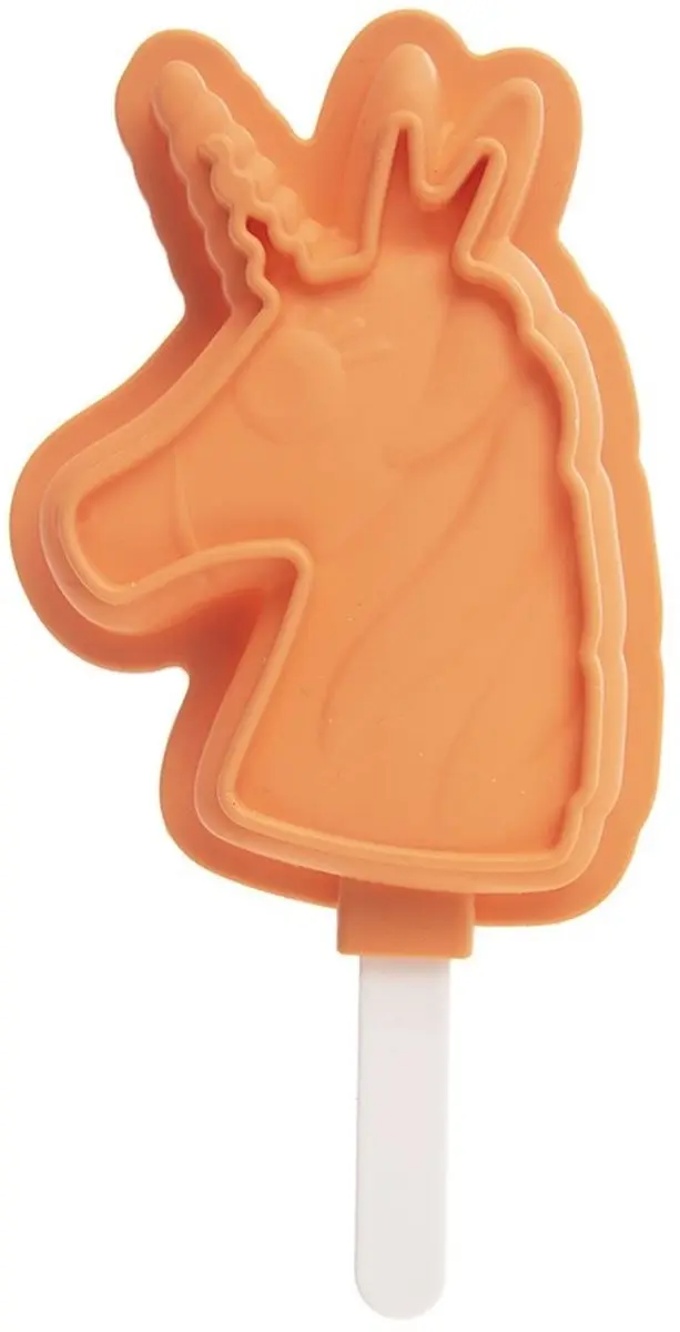 Orion Siliconen IJsvorm Unicorn - Oranje
